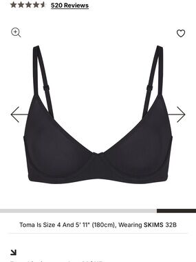 SKIMS Fits Everybody Unlined Demi Bra